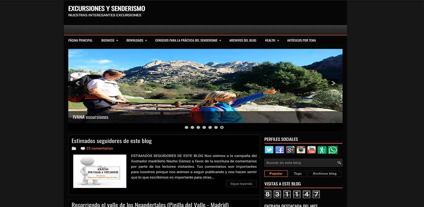 ejemplo de blog personal - retorica marketing