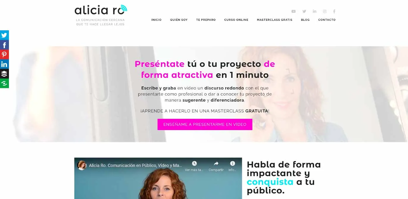 ejemplo retorica marketing sobre un blog profesional